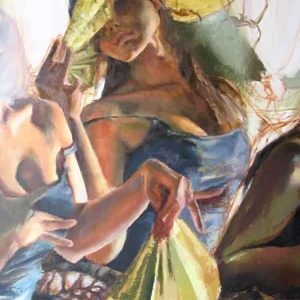 apples underpainting