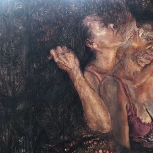 the widow oil painting