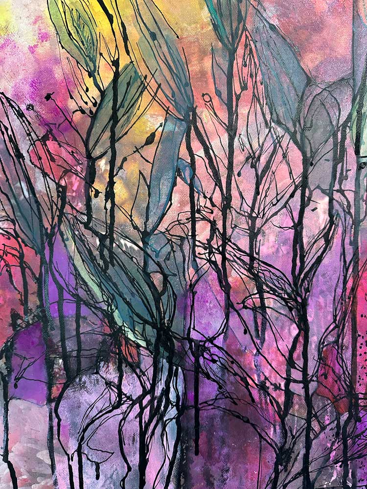 ink in bloom series no. 03