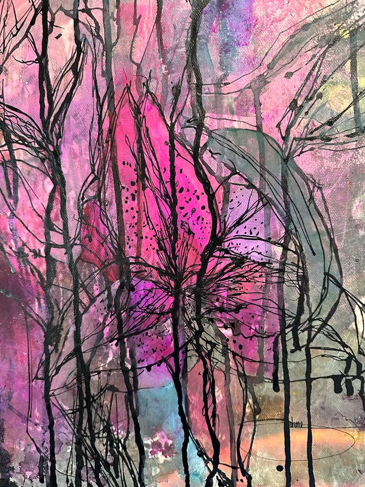 ink in bloom series no. 03